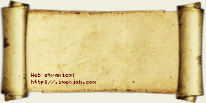 Mia Rnić vizit kartica